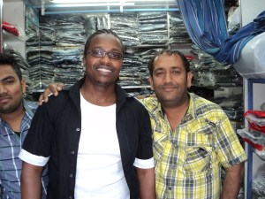 I got late being a celeb. They thought I was from the States. :)