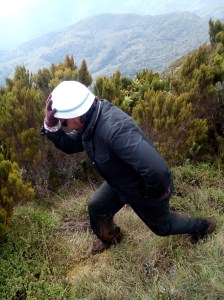 The thinking man pose was just to convince ourselves that we weren't idiots for having come this far.