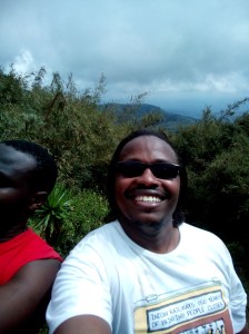 How little I knew, the day would be getting worse. Because of the guy in red next to me. 